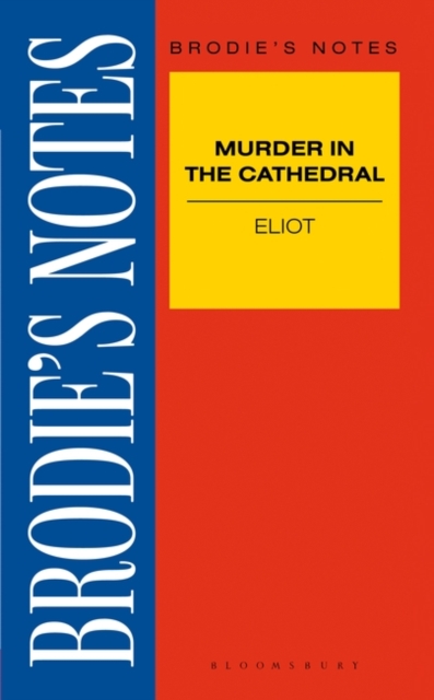 Eliot: Murder in the Cathedral, Paperback / softback Book