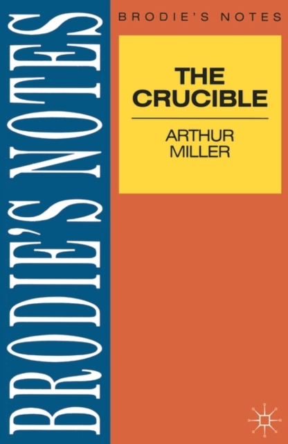 Miller: The Crucible, Paperback / softback Book