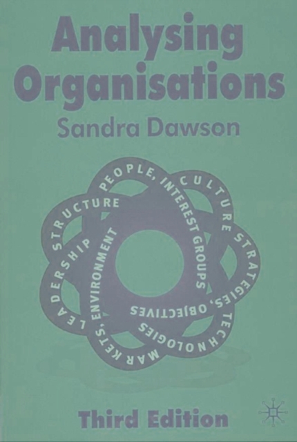 Analysing Organisations, Paperback / softback Book