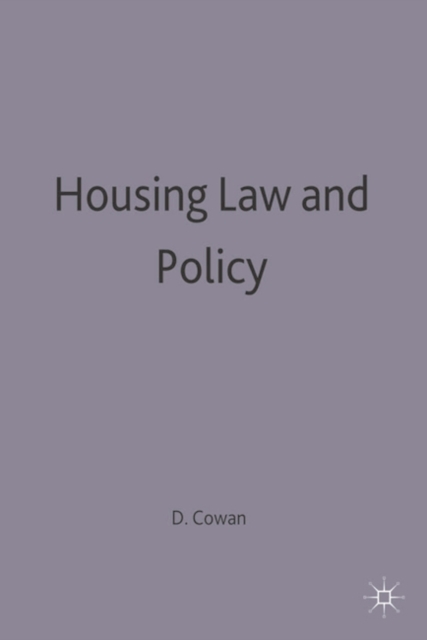 Housing Law and Policy, Paperback / softback Book