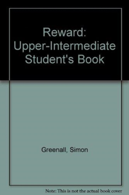 Reward : Upper-Intermediate Student's Book, Paperback Book