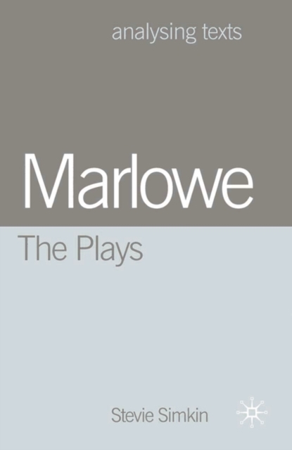 Marlowe: The Plays, Hardback Book