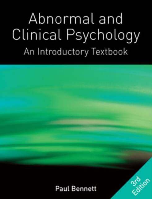 Abnormal and Clinical Psychology: An Introductory Textbook, Paperback / softback Book