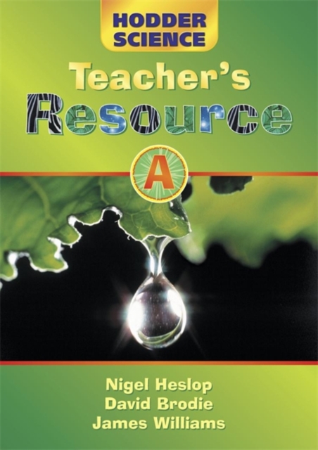 Hodder Science Teacher's Resource A CD-ROM, CD-Audio Book