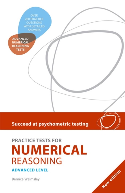 Succeed at Psychometric Testing : Practice Tests for Numerical Reasoning, Paperback / softback Book