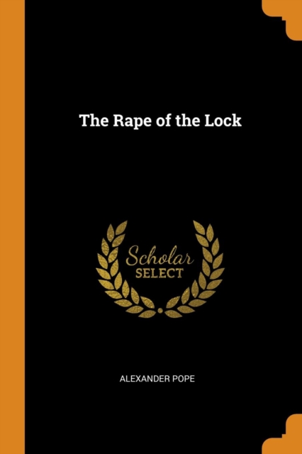 The Rape of the Lock, Paperback / softback Book