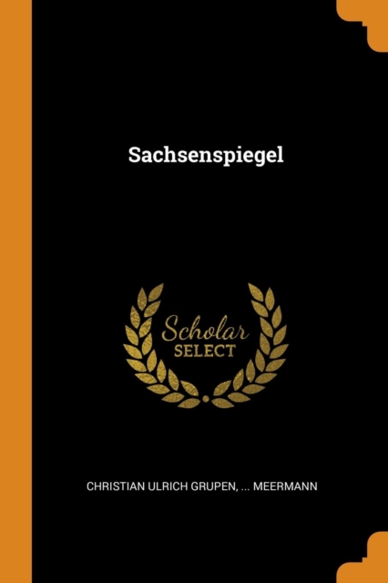 Sachsenspiegel, Paperback / softback Book