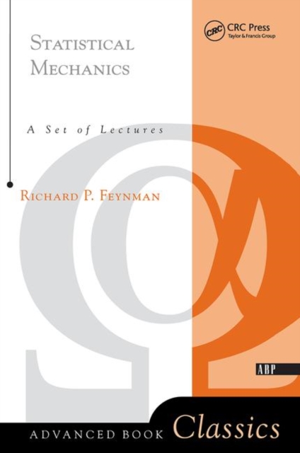 Statistical Mechanics : A Set Of Lectures, Hardback Book