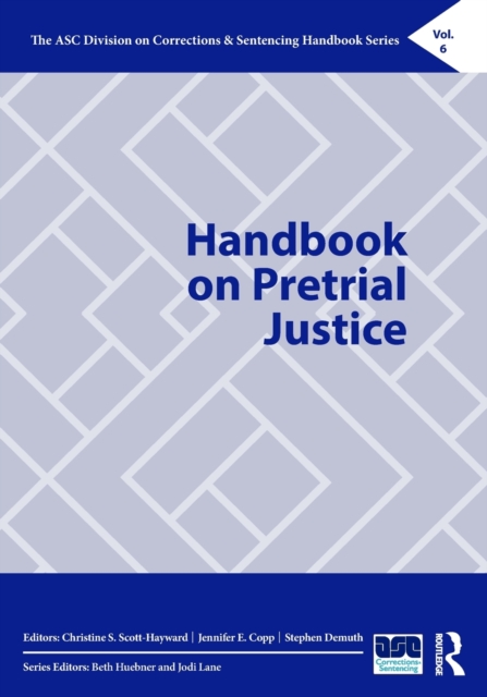 Handbook on Pretrial Justice, Paperback / softback Book