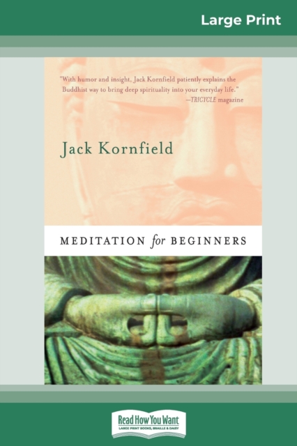 Meditation For Beginners (16pt Large Print Edition), Paperback / softback Book