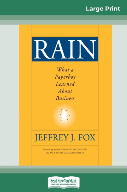 Rain (16pt Large Print Edition), Paperback / softback Book