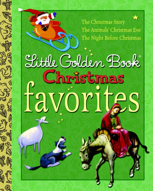 Little Golden Book Christmas Favorites, Hardback Book