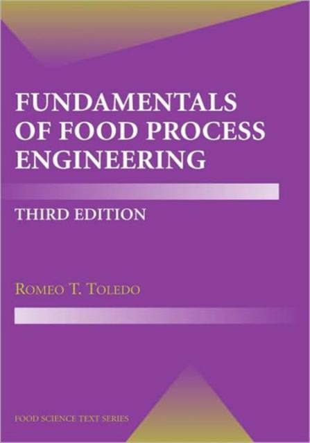 Fundamentals of Food Process Engineering, Hardback Book