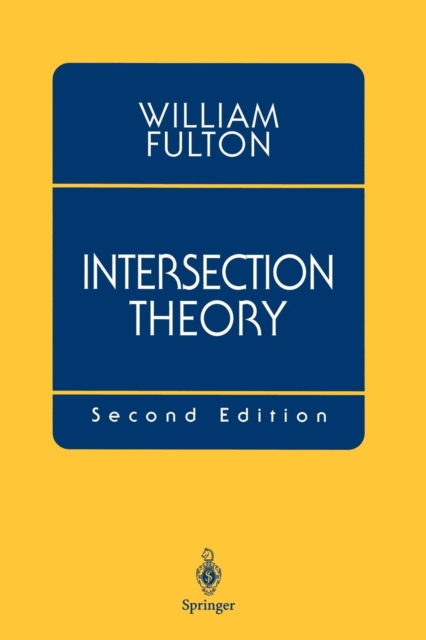 Intersection Theory, Paperback / softback Book