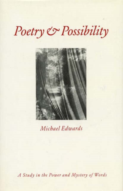 Poetry and Possibility, Hardback Book