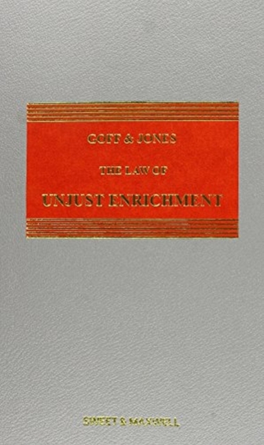 Goff & Jones: The Law of Unjust Enrichment, Hardback Book