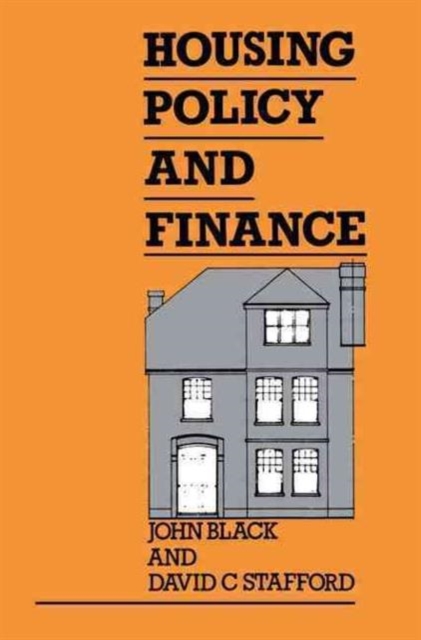 Housing Policy and Finance, Hardback Book