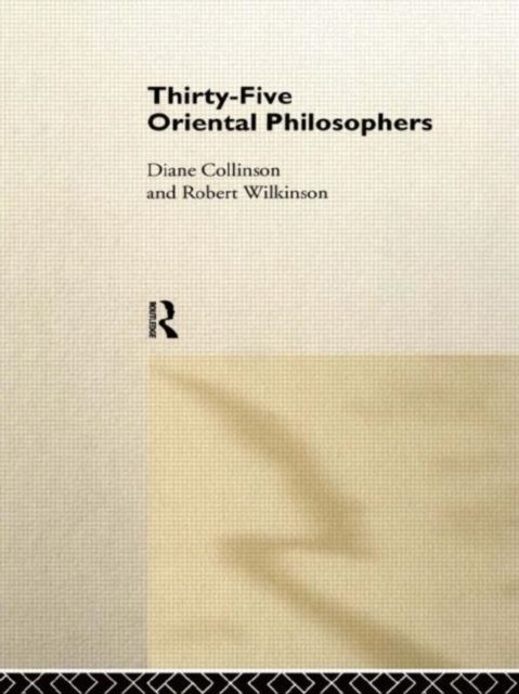 Thirty-five Oriental Philosophers, Hardback Book