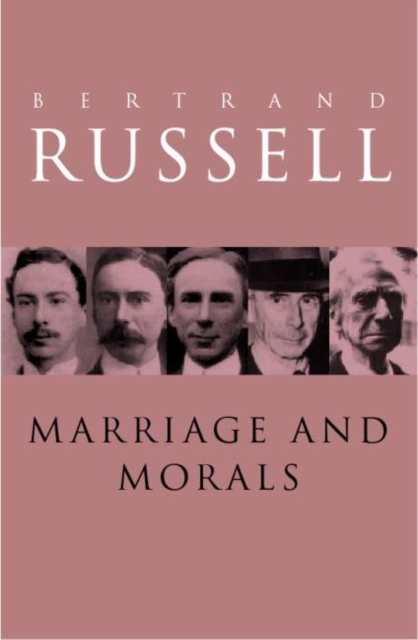 Marriage and Morals, Paperback / softback Book