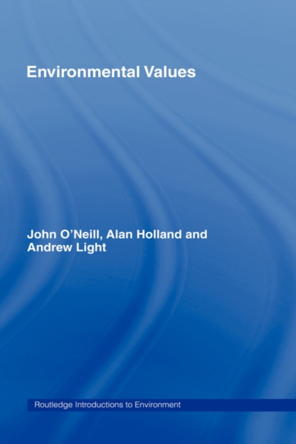 Environmental Values, Hardback Book