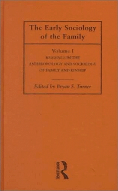 The Early Sociology of the Family, Multiple-component retail product Book