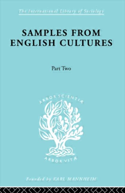 Samples from English Cultures, Hardback Book