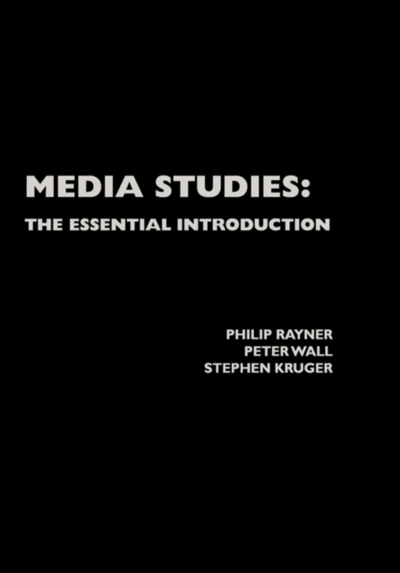 Media Studies : The Essential Introduction, Hardback Book