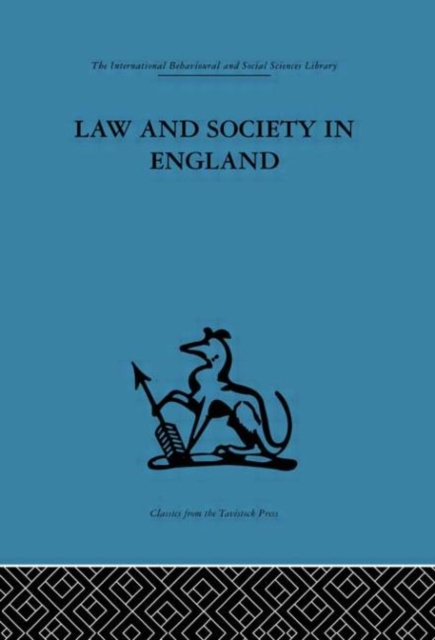 Law and Society in England, Hardback Book