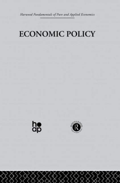 N: Economic Policy, Mixed media product Book