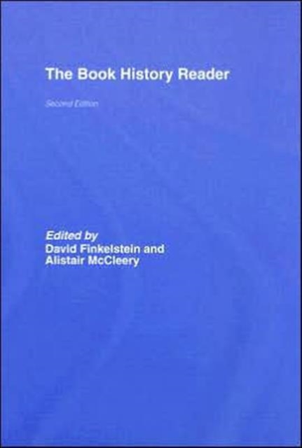 The Book History Reader, Hardback Book