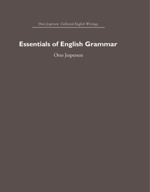 Essentials of English Grammar, Hardback Book