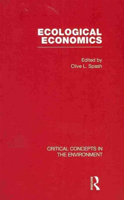 Ecological Economics, Mixed media product Book