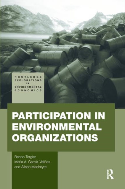 Participation in Environmental Organizations, Hardback Book