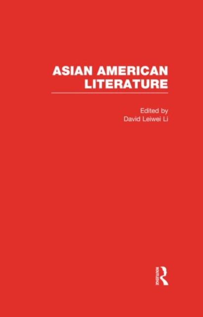 Asian American Literature, Mixed media product Book