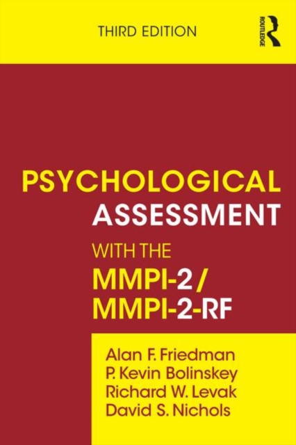 Psychological Assessment with the MMPI-2 / MMPI-2-RF, Paperback / softback Book