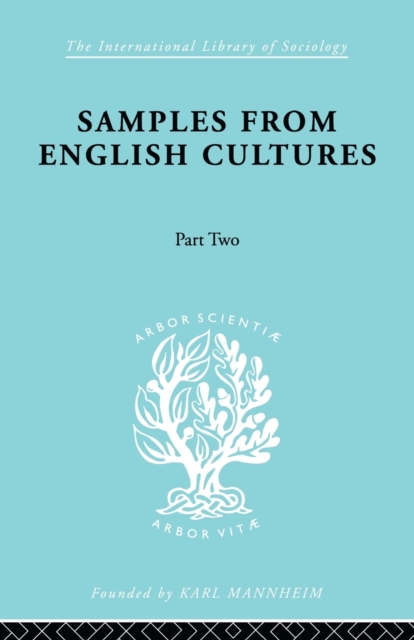 Samples from English Cultures, Paperback / softback Book