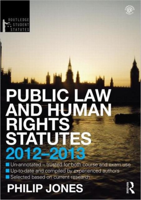 Public Law and Human Rights Statutes, Paperback / softback Book