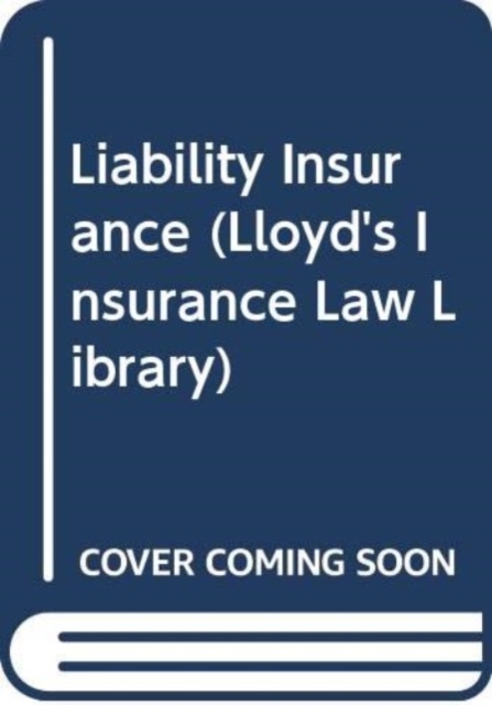 Liability Insurance, Hardback Book