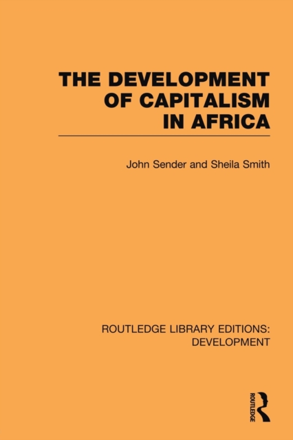 The Development of Capitalism in Africa, Paperback / softback Book