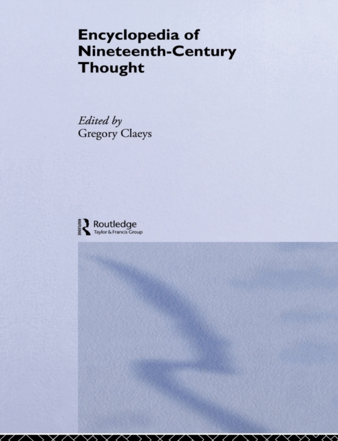 Encyclopedia of Nineteenth Century Thought, Paperback / softback Book