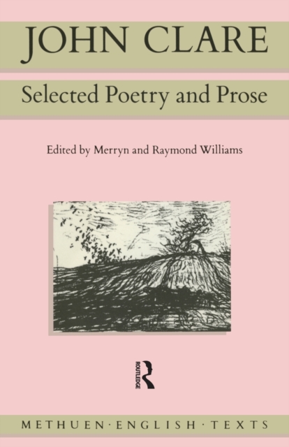 John Clare : Selected Poetry and Prose, Paperback / softback Book
