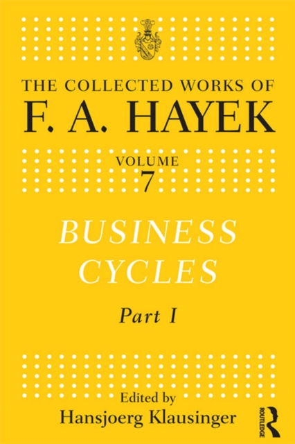 Business Cycles : Part I, PDF eBook