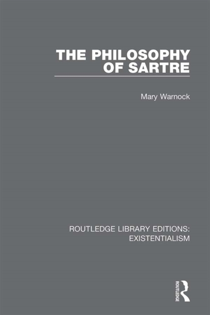 The Philosophy of Sartre, EPUB eBook