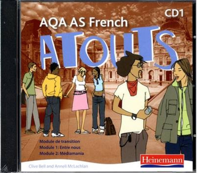 Atouts: AQA AS French Audio CD Pack of 2, CD-ROM Book