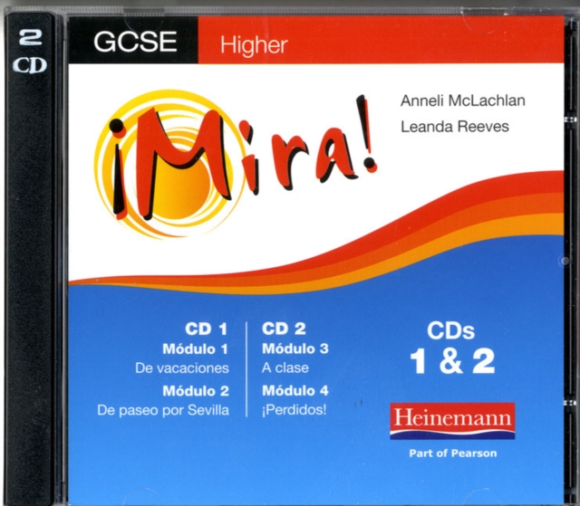 Mira AQA/OCR GCSE Spanish Higher Audio CD Pack, CD-Audio Book