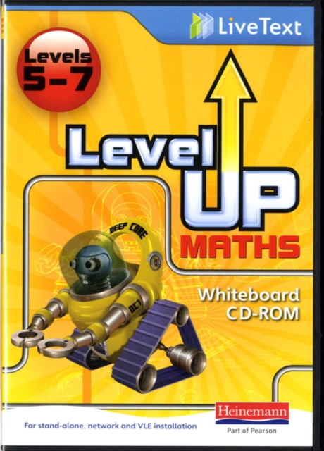 Level Up Maths: LiveText Whiteboard CD-ROM (Level 5-7), CD-ROM Book