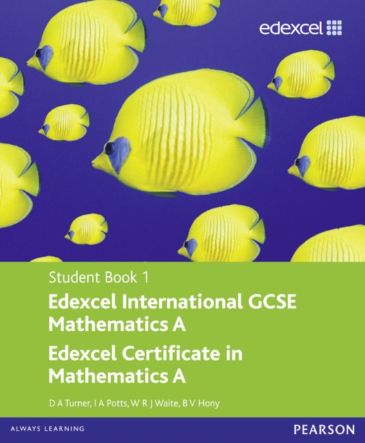 Edexcel International GCSE Mathematics A Student Book 1 with ActiveBook CD, Mixed media product Book