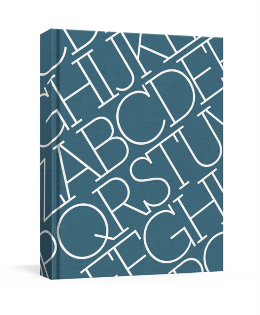 House Industries Indigo Linen Journal, Diary Book