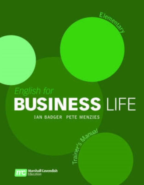 English for Business Life Elementary: Teacher's Manual, Paperback / softback Book
