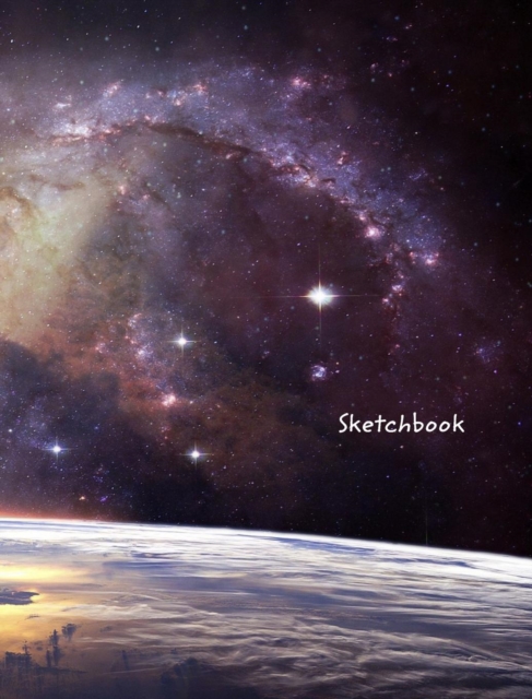 Sketchbook : Large Astronomy Design Drawing Book, Hardback Book